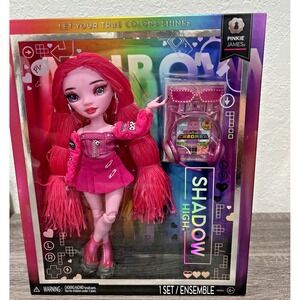 Rainbow High Shadow High Pinkie James Pink Fashion Doll  Fashionable Outfit